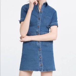 Zara denim dress